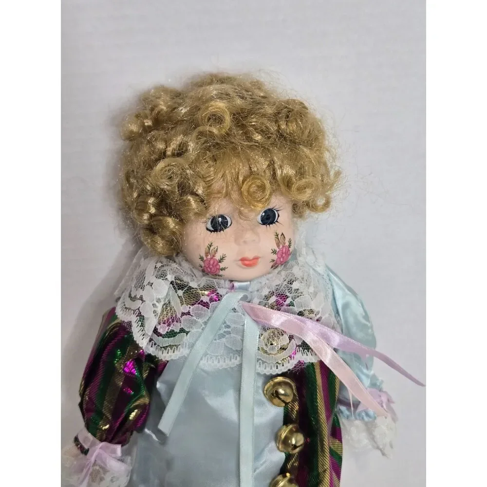 Vintage Porcelain Clown Doll | 15